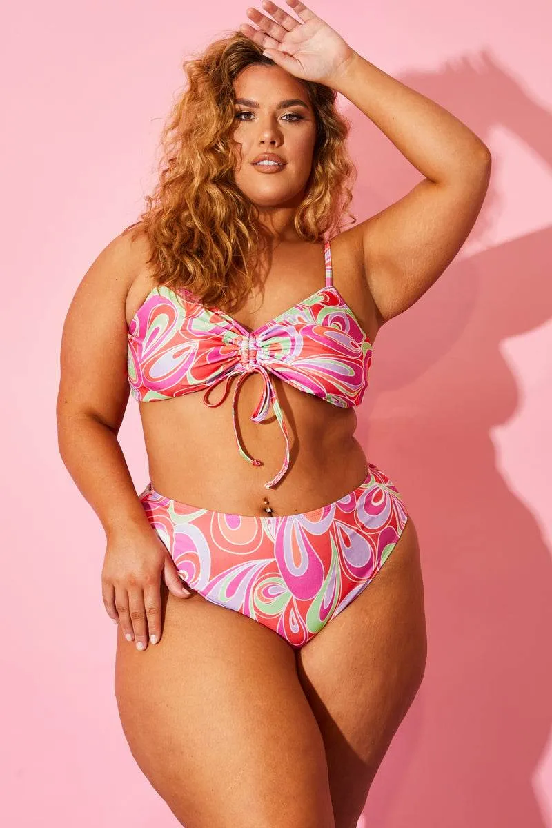 Abstract Print Bikini Top sold by Chi Chi London product image thumbnail 5