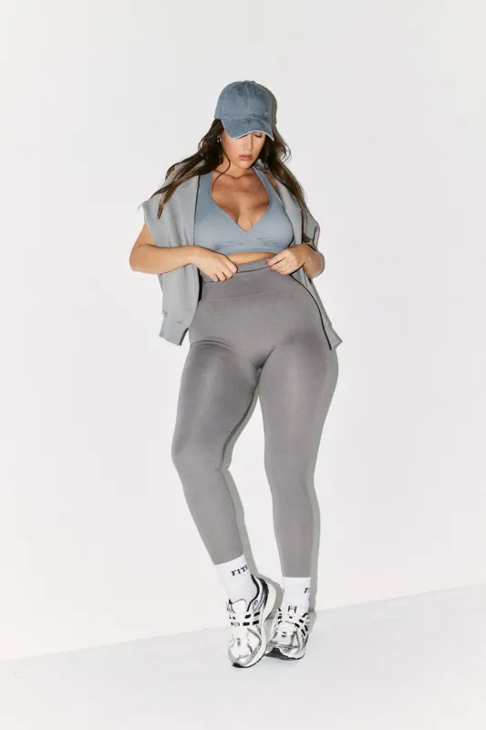Seamless High Waisted Bum Boosting Leggings made by In the style