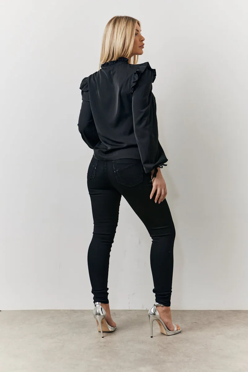 Ruffle Blouse sold by Chi Chi London product image thumbnail 4