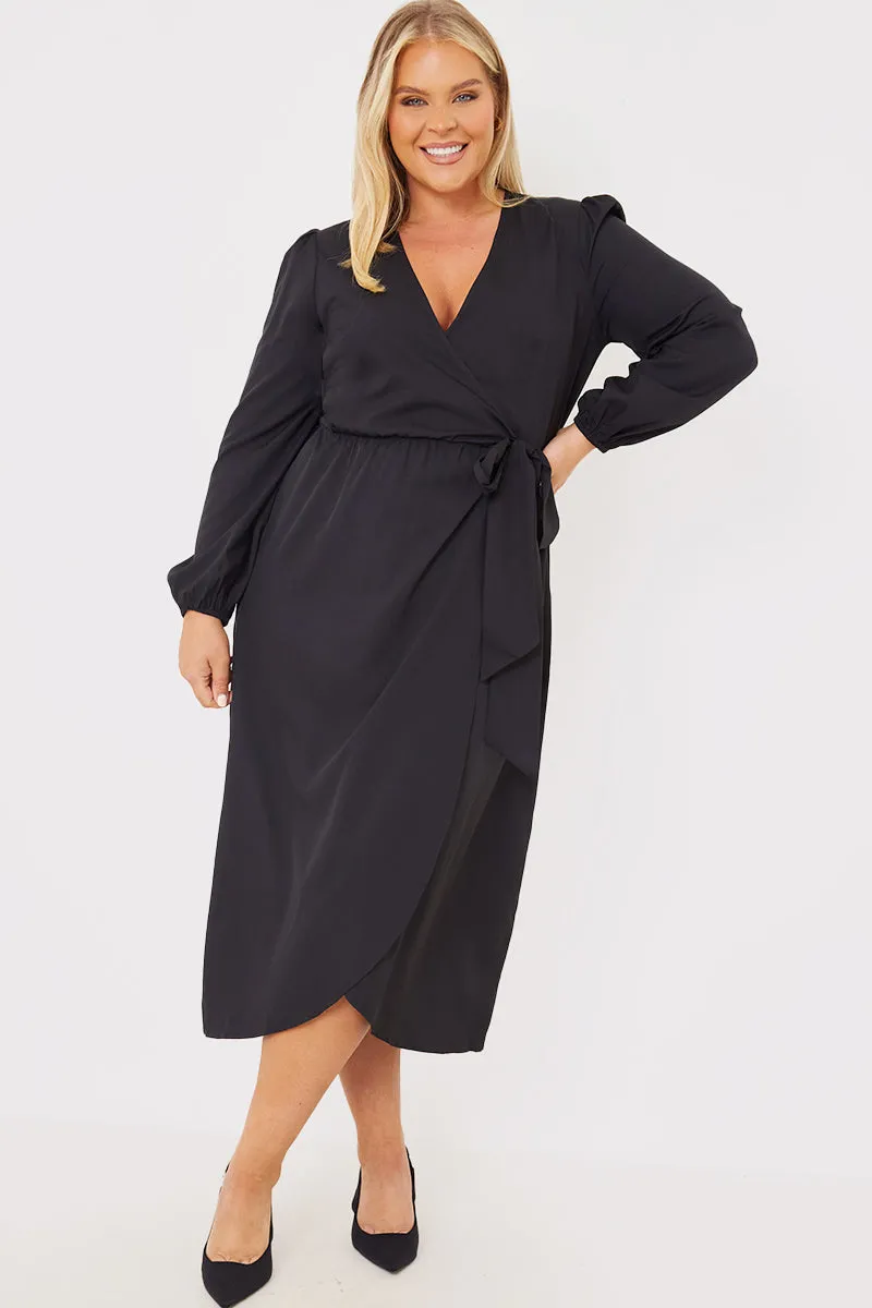 Wrap Waist Midi Dress sold by Chi Chi London product image thumbnail 4
