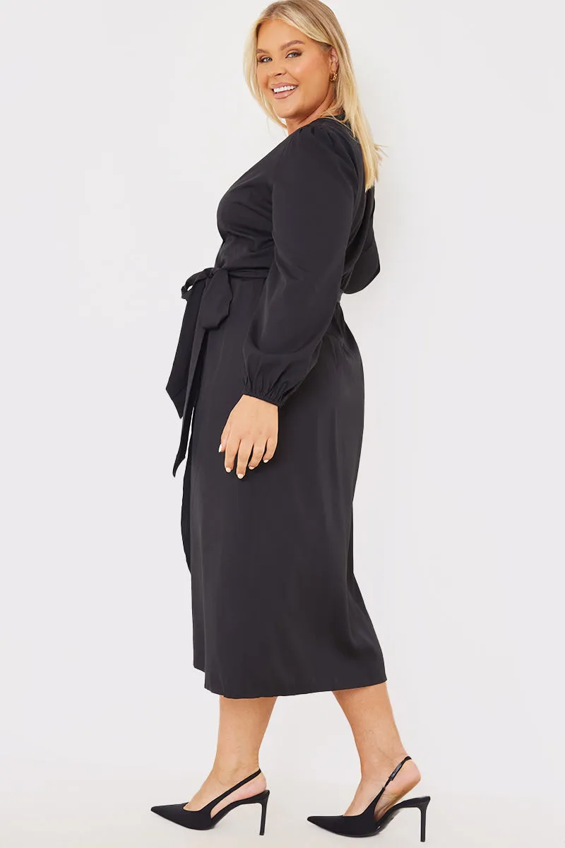 Wrap Waist Midi Dress sold by Chi Chi London product image thumbnail 5