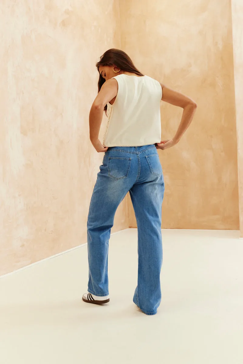 Crochet Tie Front Top sold by Chi Chi London product image thumbnail 4