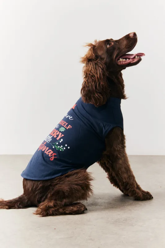 Dog Slogan Print Pyjama made by In the style