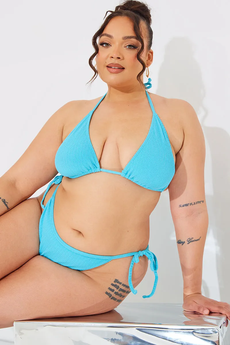 Sculpt and Control Crinkle Tie Side Bikini Bottom sold by Chi Chi London product image thumbnail 5