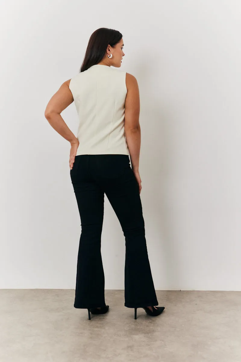 Crew Neck Waistcoat sold by Chi Chi London product image thumbnail 4