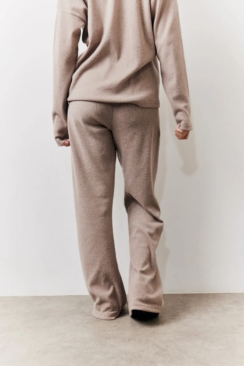 Brushed Rib Flare Leg Co Ord Trouser sold by Chi Chi London product image thumbnail 4