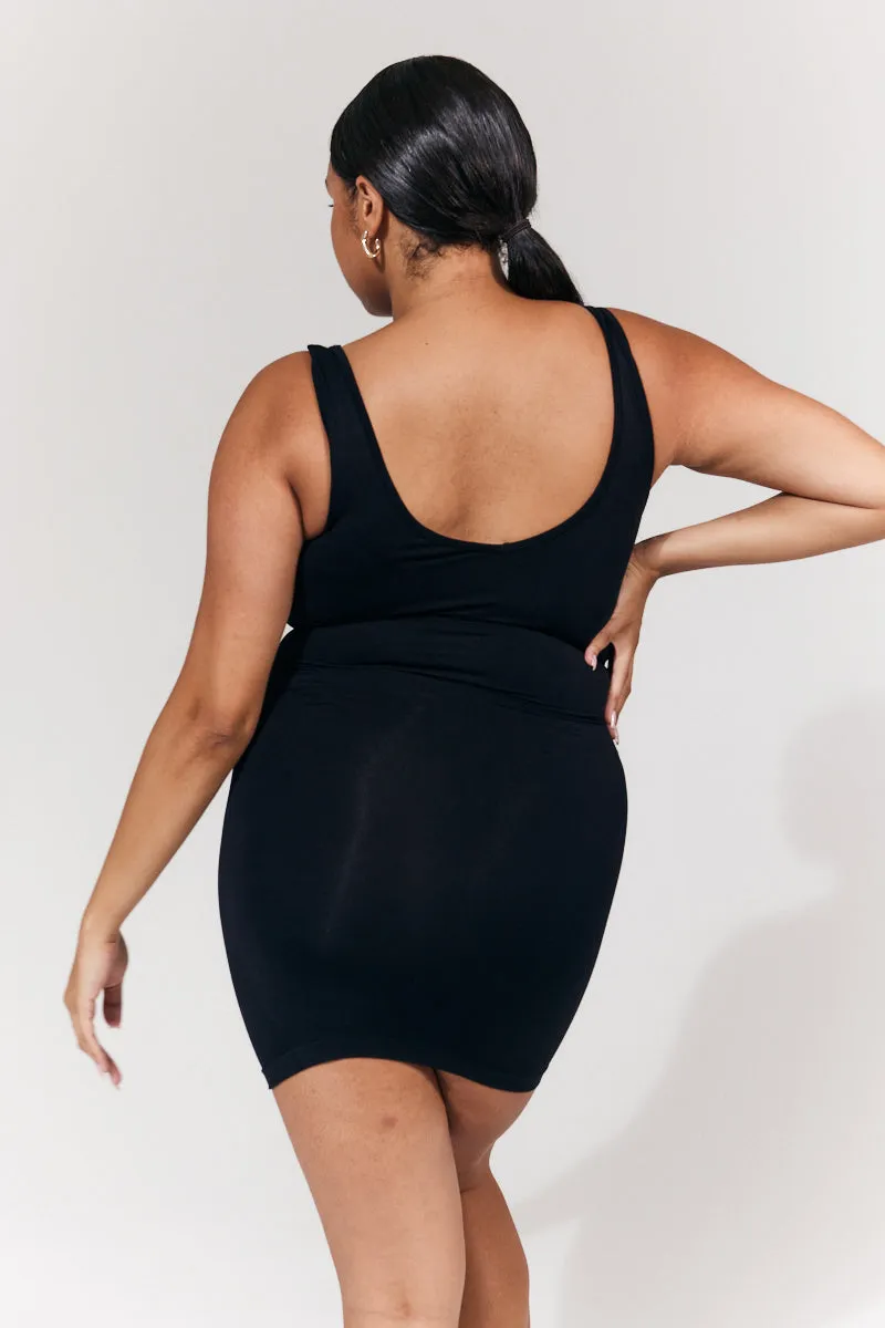 Seamless Plunge Neck Snatched Shapewear Mini Dress sold by Chi Chi London product image thumbnail 4