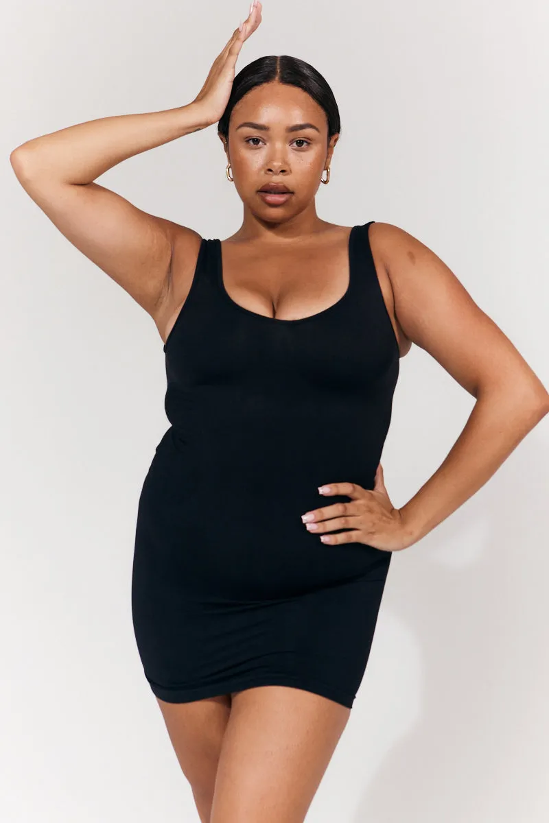 Seamless Plunge Neck Snatched Shapewear Mini Dress sold by Chi Chi London product image thumbnail 3