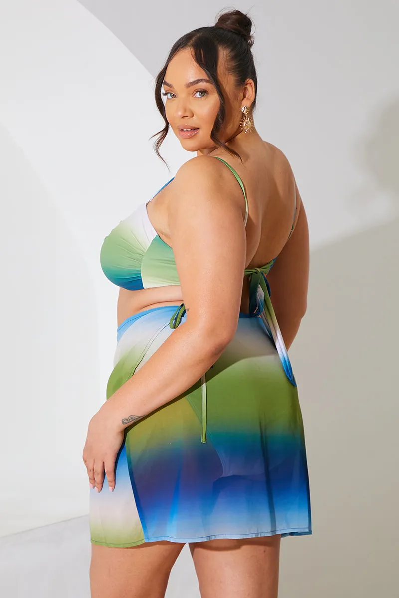 Ombre Print Tie Sarong sold by Chi Chi London product image thumbnail 5
