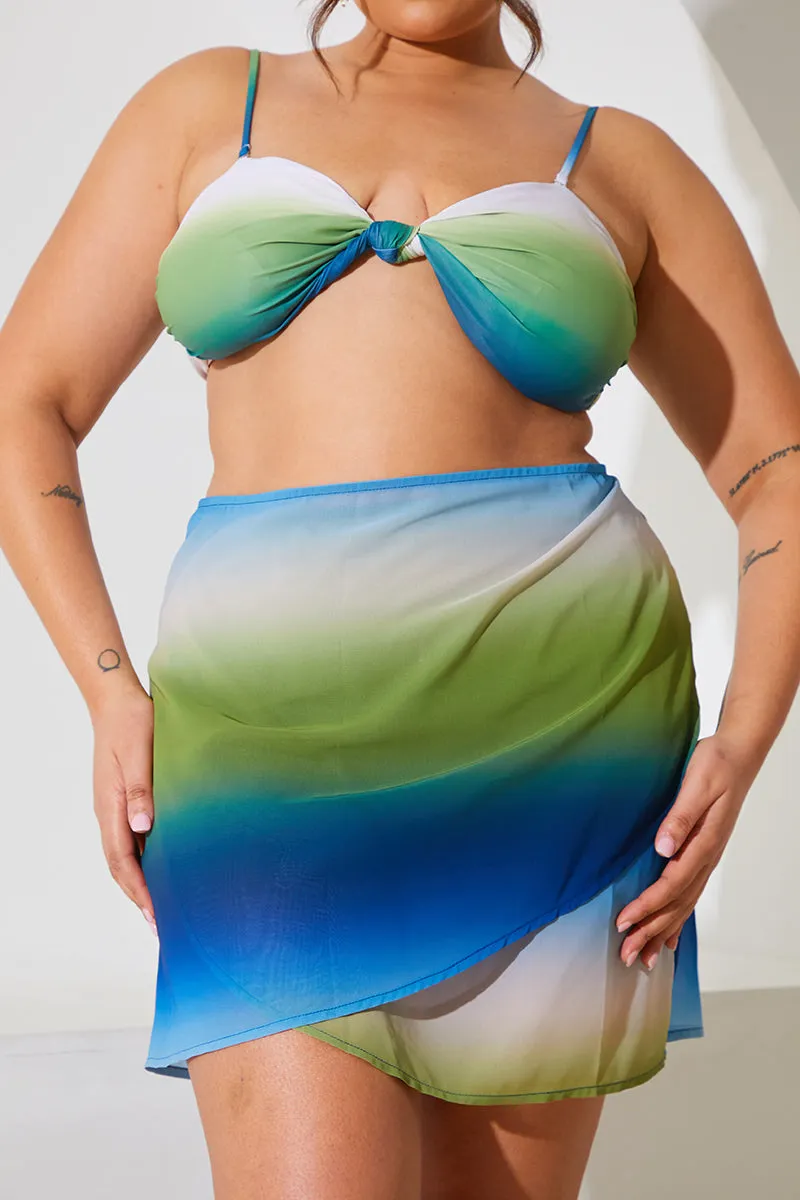 Ombre Print Tie Sarong sold by Chi Chi London product image thumbnail 4
