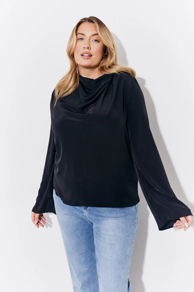 Cowl Neck Draped Blouse sold by Chi Chi London product image thumbnail 5