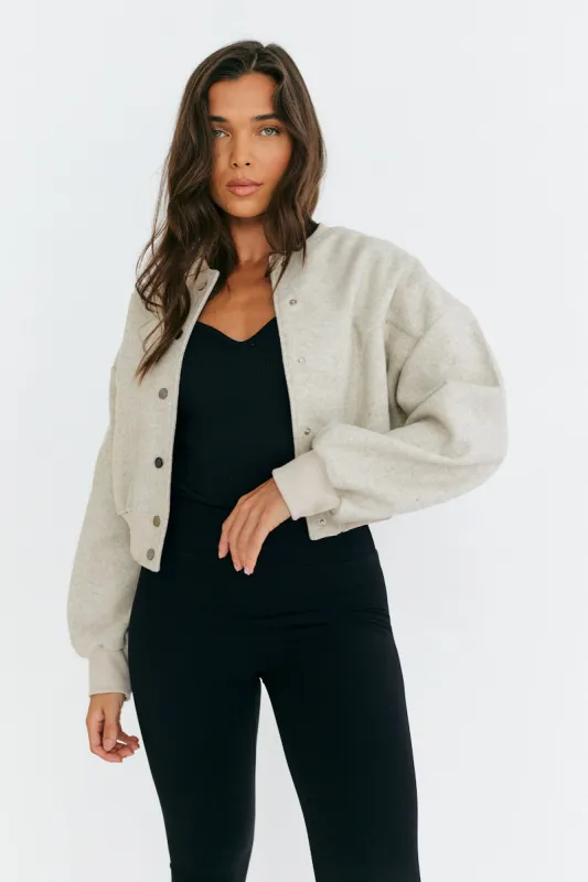 Wool Bomber made by In the style