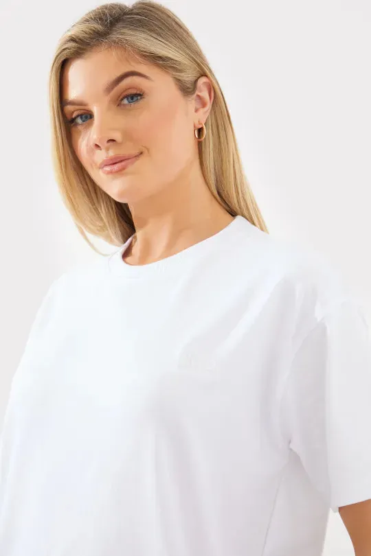 Embroidered Jersey Crew Neck T-Shirt sold by Chi Chi London product image thumbnail 4