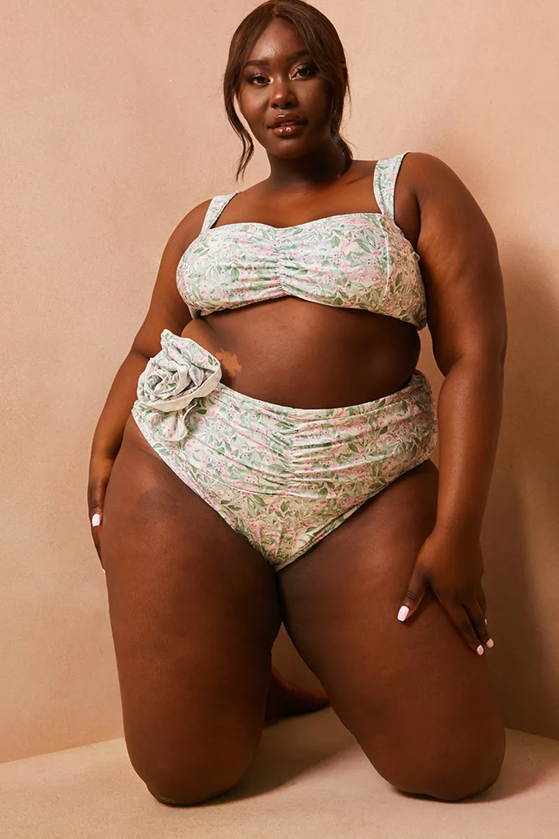 Floral So Perfect Wide Strap Bikini Top sold by Chi Chi London product image thumbnail 4
