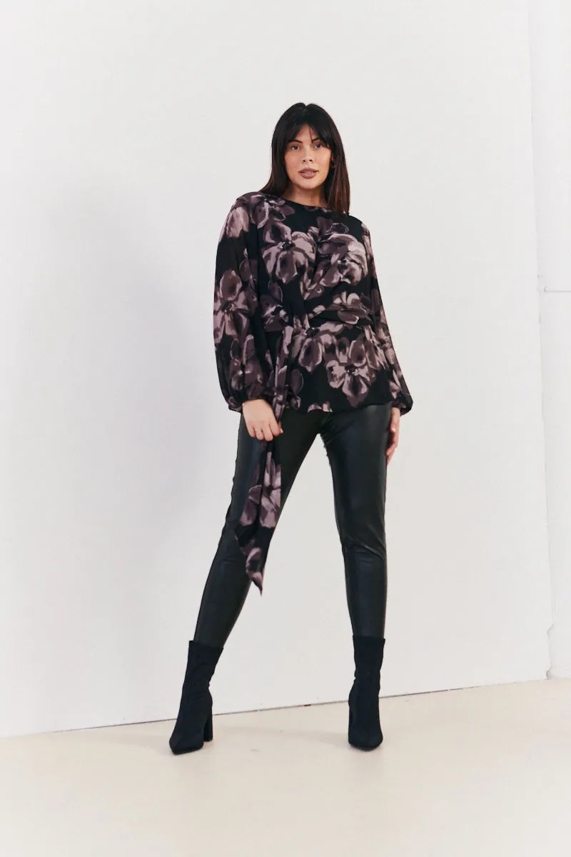 Floral Tie Waist Blouse sold by Chi Chi London product image thumbnail 3