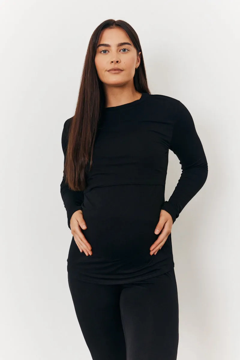 Maternity Long Sleeve T Shirt sold by Chi Chi London product image thumbnail 3