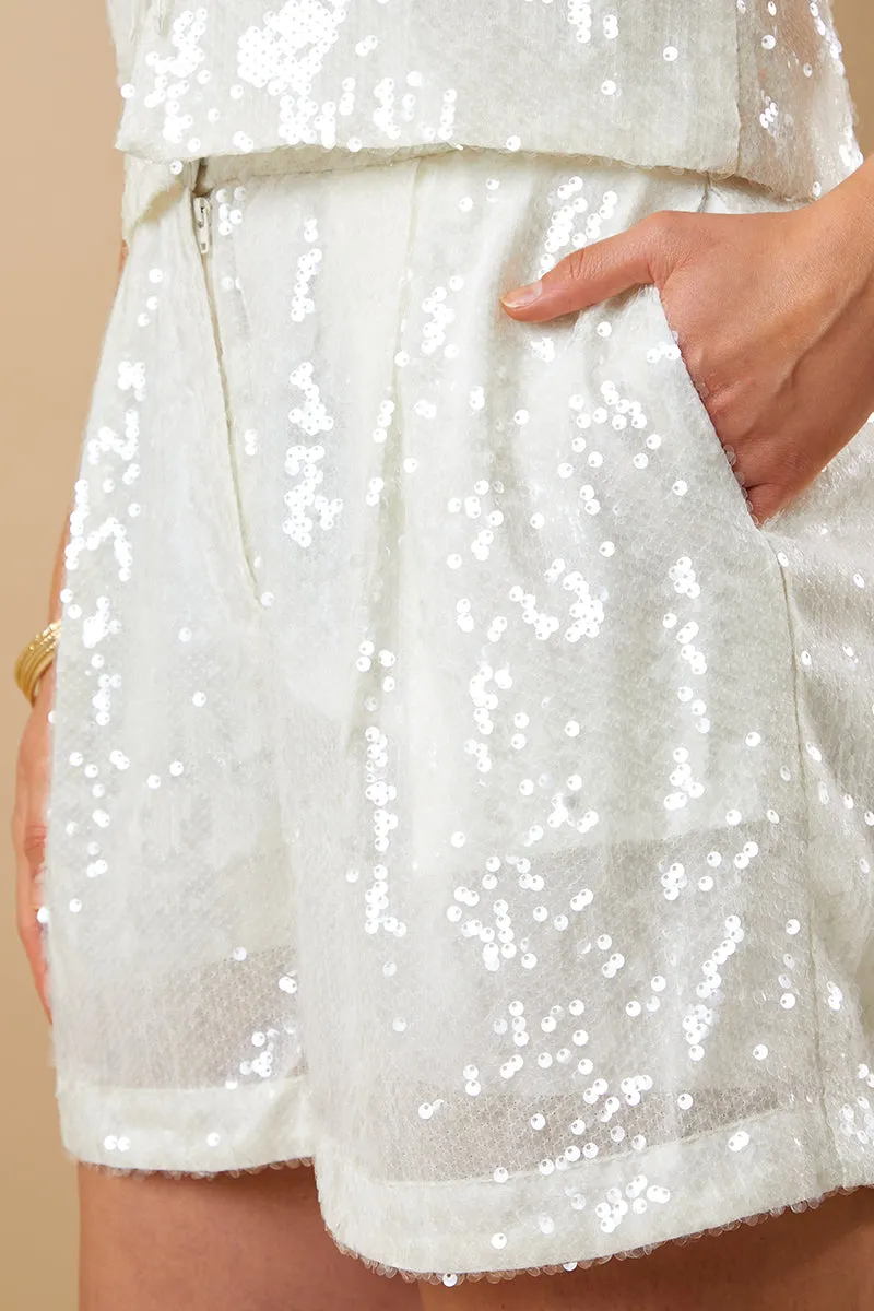 Sequin Shorts sold by Chi Chi London product image thumbnail 3
