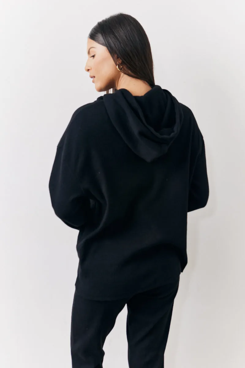 Brushed Rib Co Ord Hoodie sold by Chi Chi London product image thumbnail 3