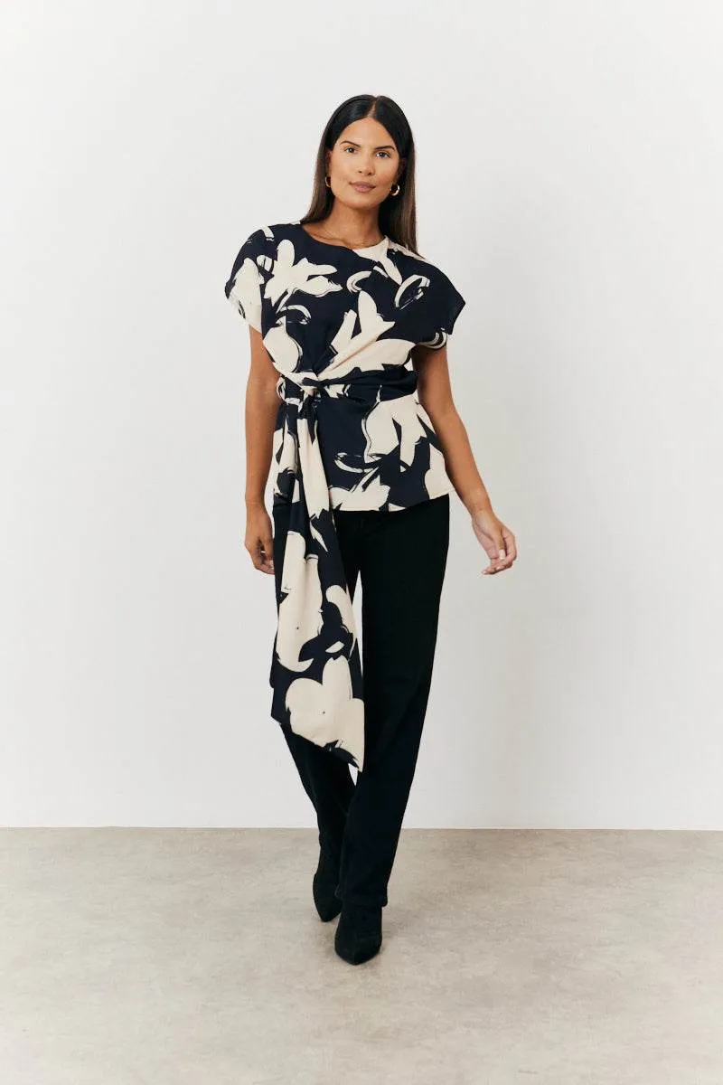 Abstract Drape Top sold by Chi Chi London product image thumbnail 2