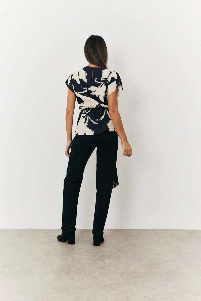 Abstract Drape Top sold by Chi Chi London product image thumbnail 5