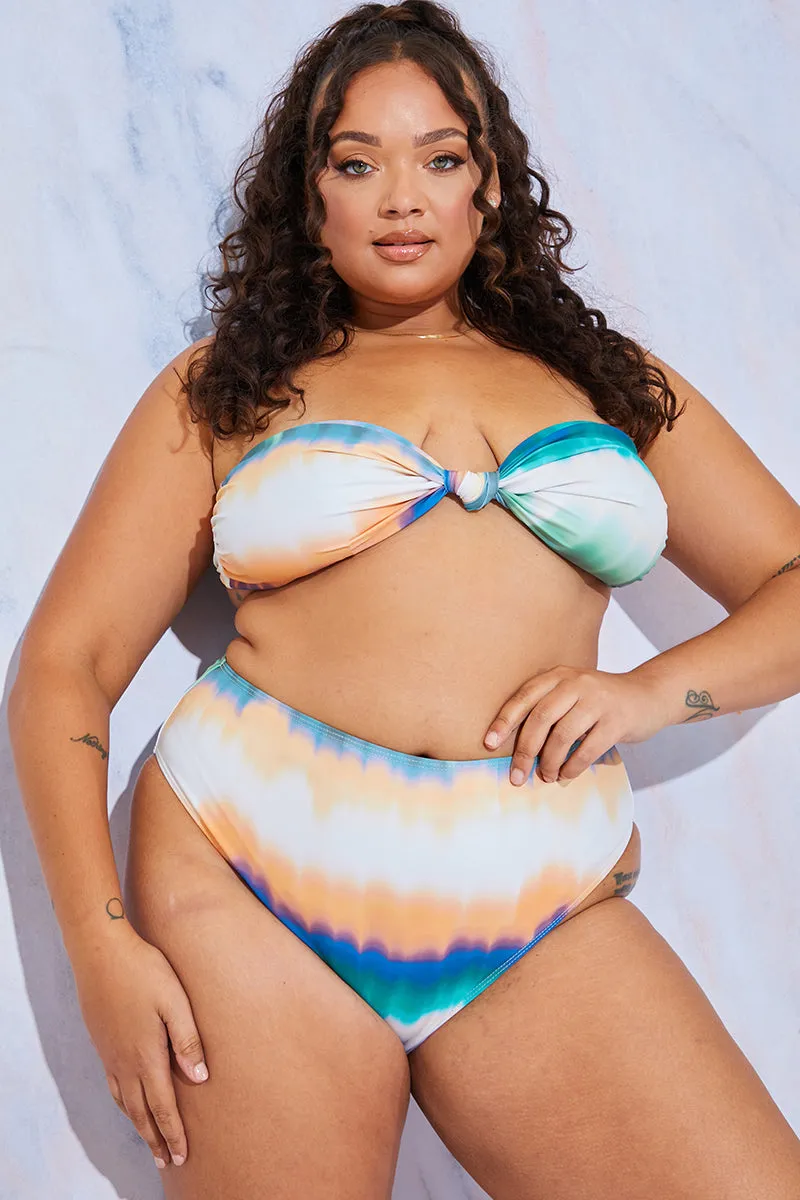 Ombre Print High Leg Bikini Bottoms sold by Chi Chi London product image thumbnail 5