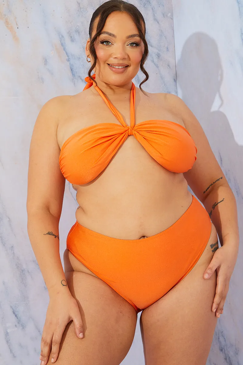 Halterneck Twist Bikini Top sold by Chi Chi London product image thumbnail 5