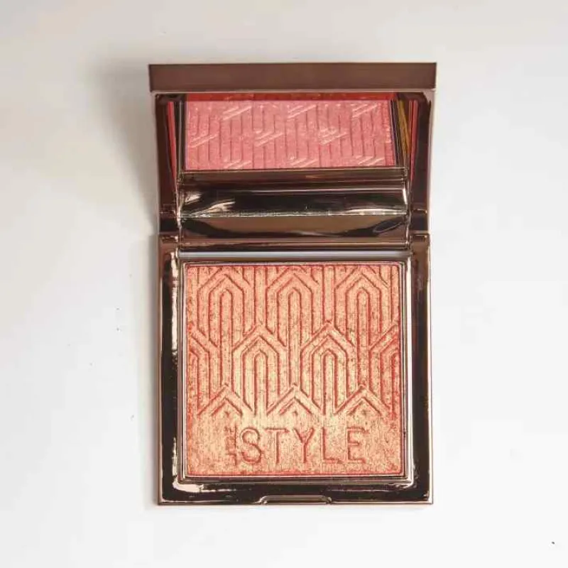 Shimmer Blusher Peach Kiss made by In the style