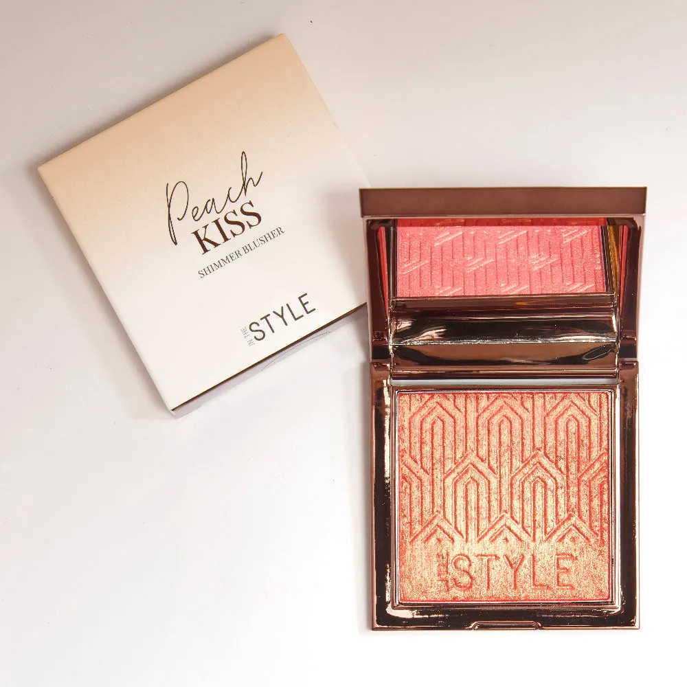 Shimmer Blusher Peach Kiss sold by Chi Chi London product image thumbnail 2