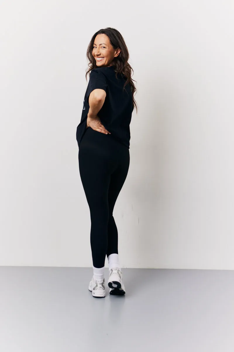 Black Team Bride Slogan T-Shirt sold by Chi Chi London product image thumbnail 4