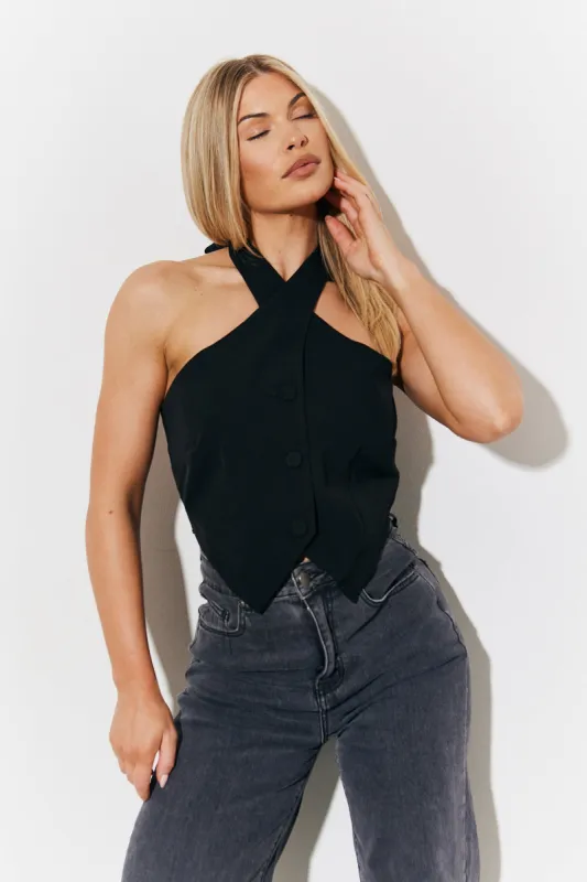 Halterneck Waistcoat made by In the style