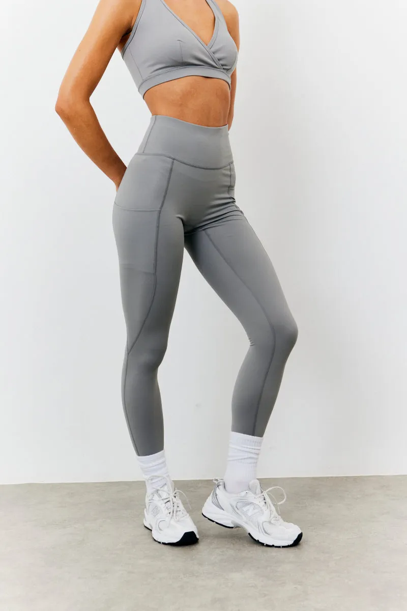 Soft Touch Seam Detail Legging sold by Chi Chi London product image thumbnail 2