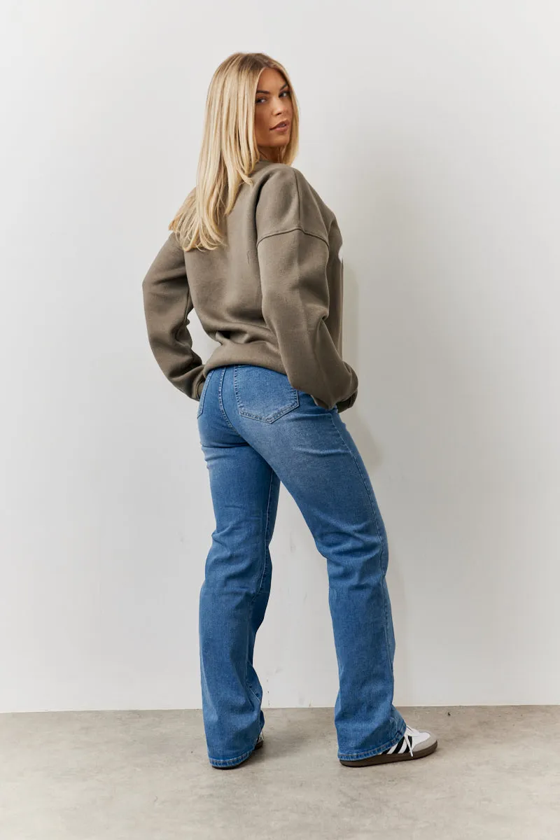 Straight Leg Jeans sold by Chi Chi London product image thumbnail 3