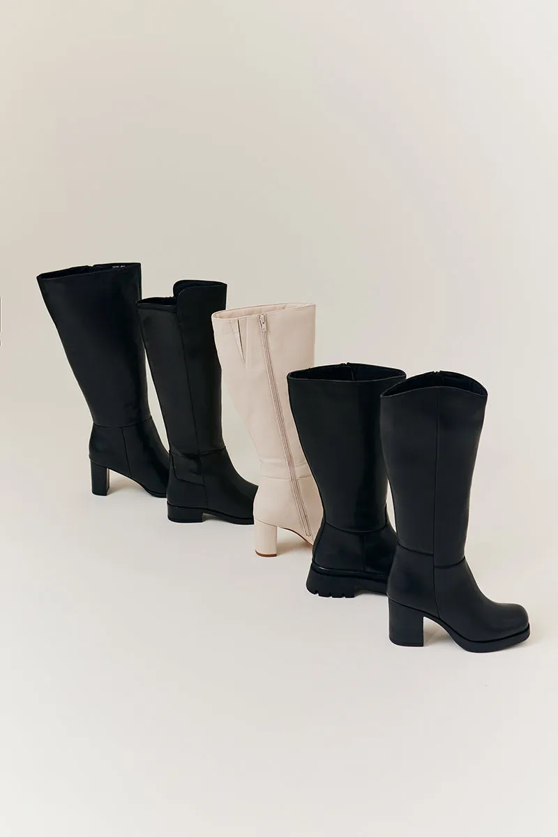 Kylie Heeled High Leg Boot sold by Chi Chi London product image thumbnail 4