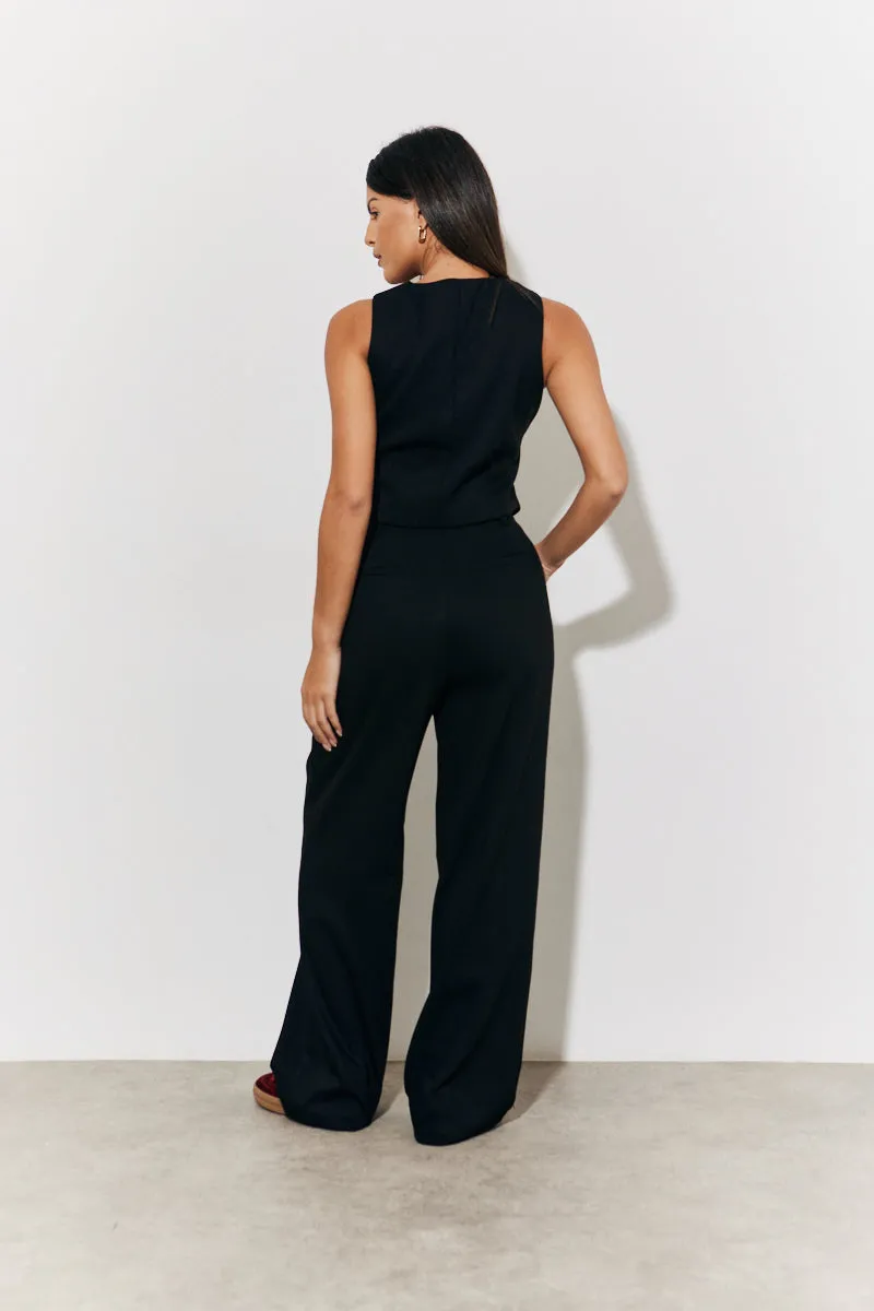 Tailored Button Through Waistcoat sold by Chi Chi London product image thumbnail 5