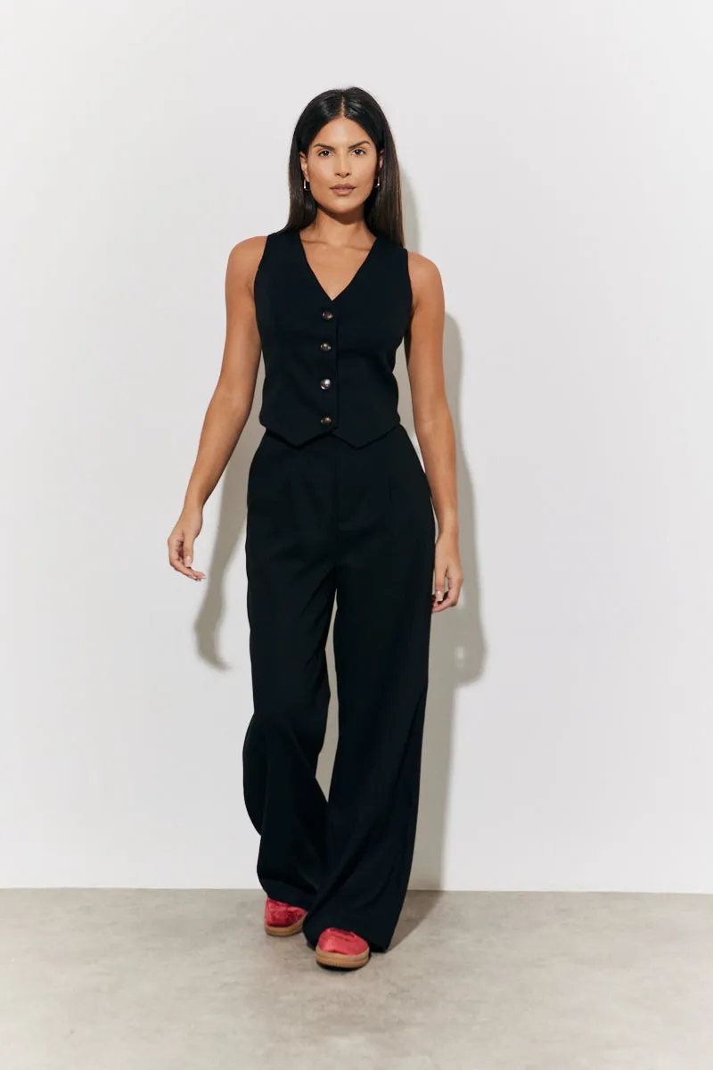 Tailored Button Through Waistcoat sold by Chi Chi London product image thumbnail 2