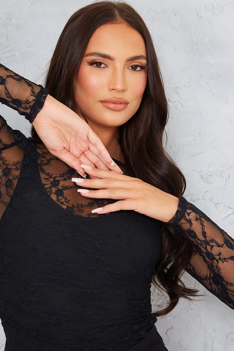 Lace Top sold by Chi Chi London product image thumbnail 3