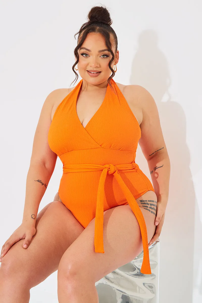Wrap Tie Front Swimsuit sold by Chi Chi London product image thumbnail 5