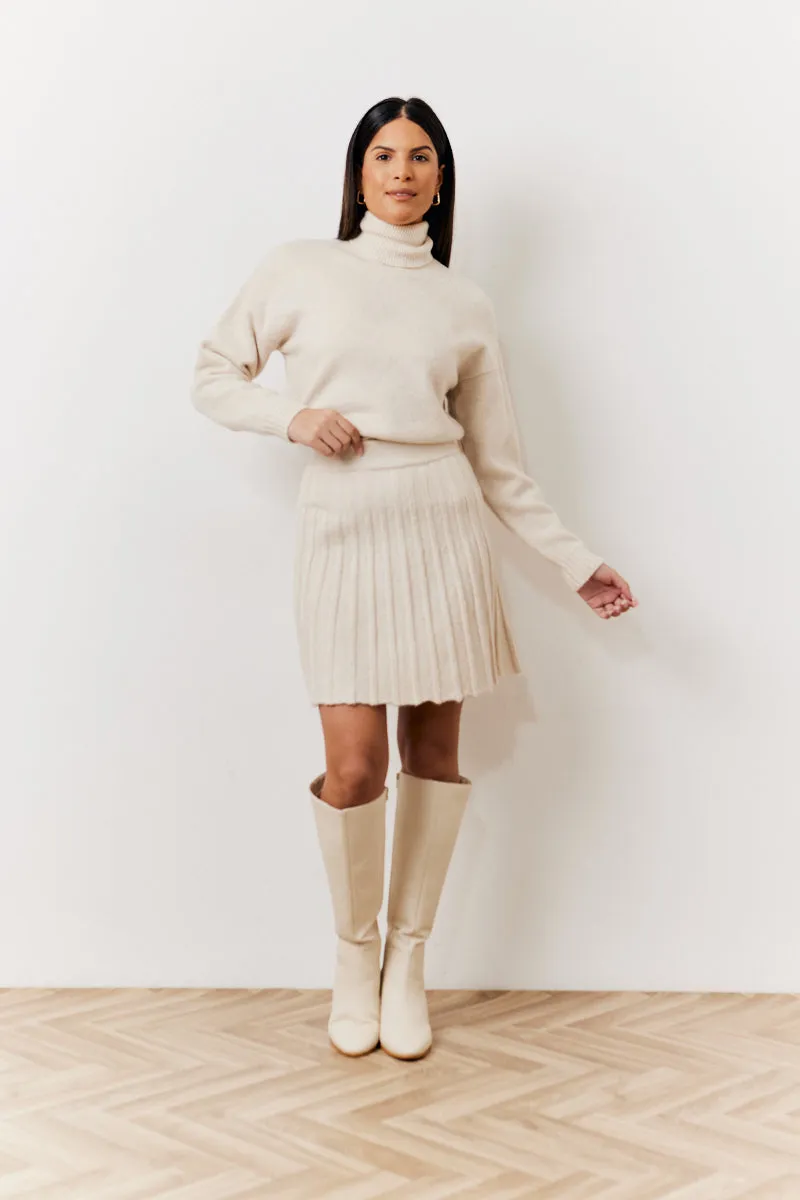 Pleated Co-Ord Mini Skirt sold by Chi Chi London