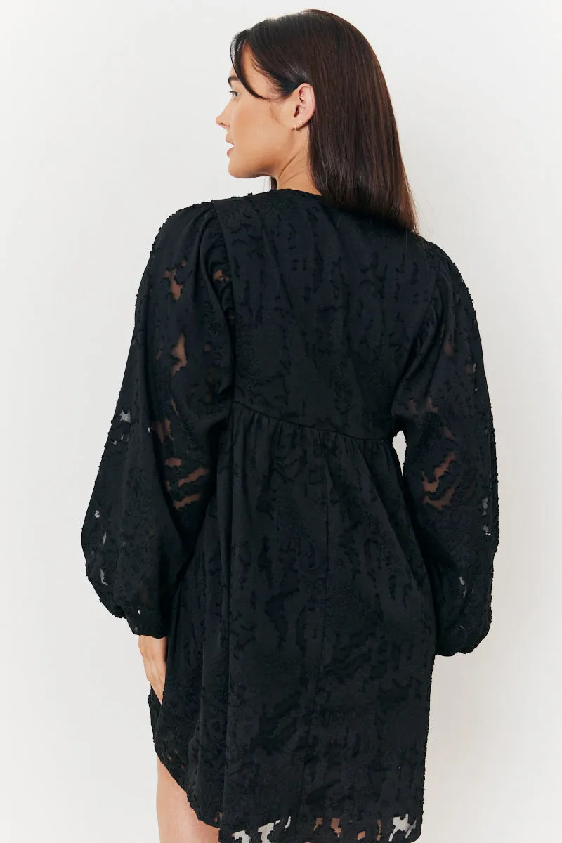 Maternity Tie Detail Smock Dress sold by Chi Chi London product image thumbnail 4