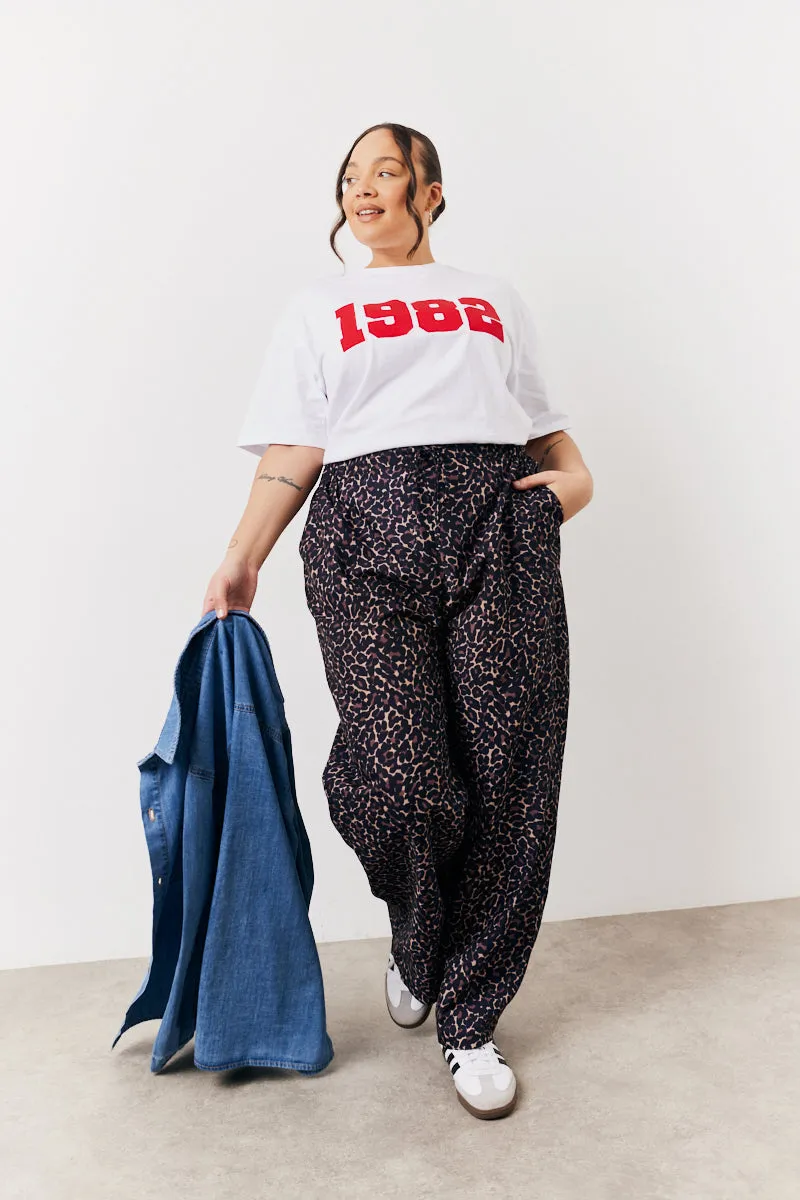 White 1982 Slogan T-Shirt sold by Chi Chi London product image thumbnail 2