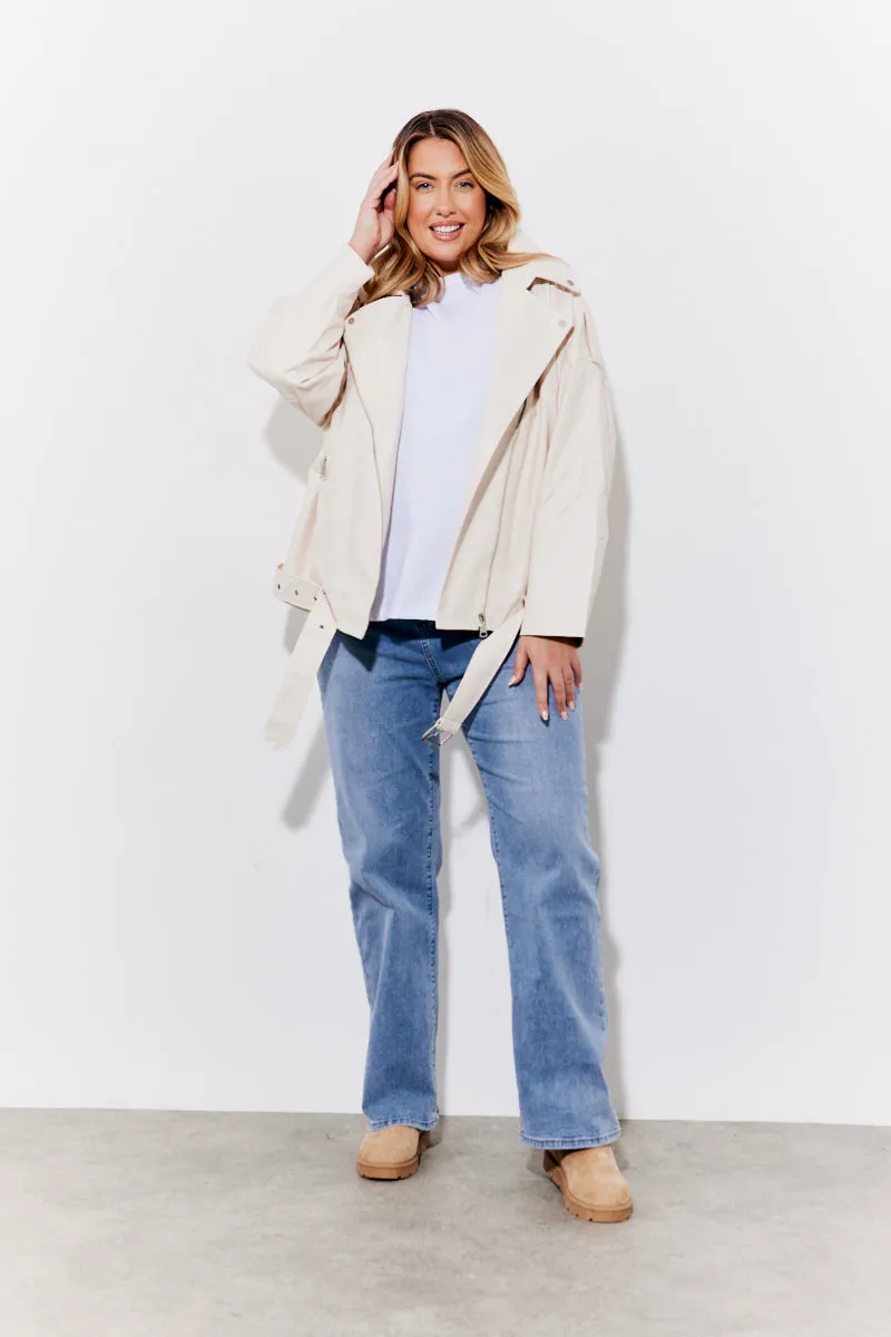Faux Leather Biker Jacket sold by Chi Chi London product image thumbnail 5