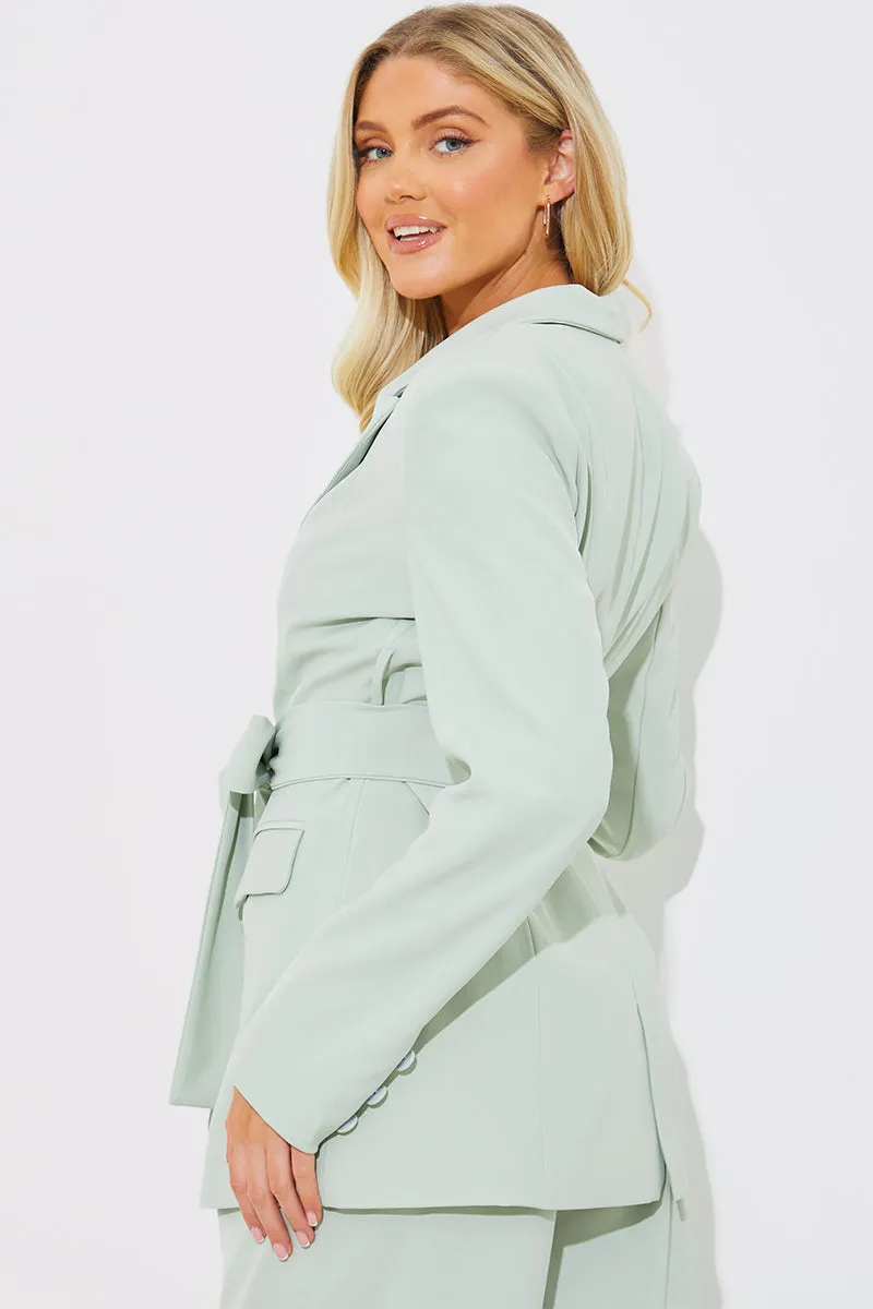 Tailored Belted Co-Ord Blazer sold by Chi Chi London product image thumbnail 4