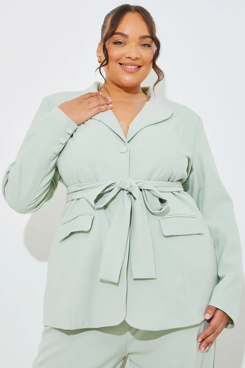 Tailored Belted Co-Ord Blazer sold by Chi Chi London product image thumbnail 5