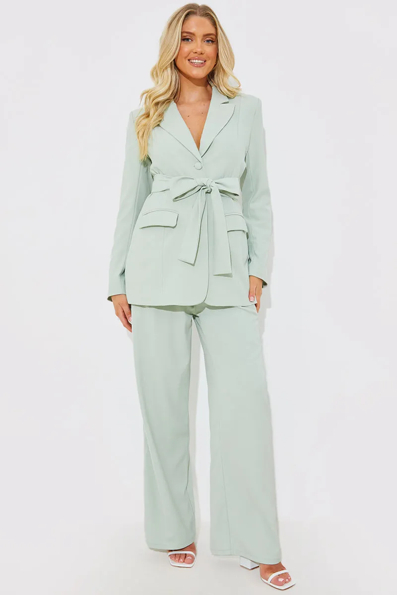 Tailored Belted Co-Ord Blazer sold by Chi Chi London product image thumbnail 2