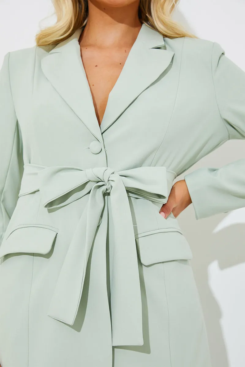 Tailored Belted Co-Ord Blazer sold by Chi Chi London product image thumbnail 3