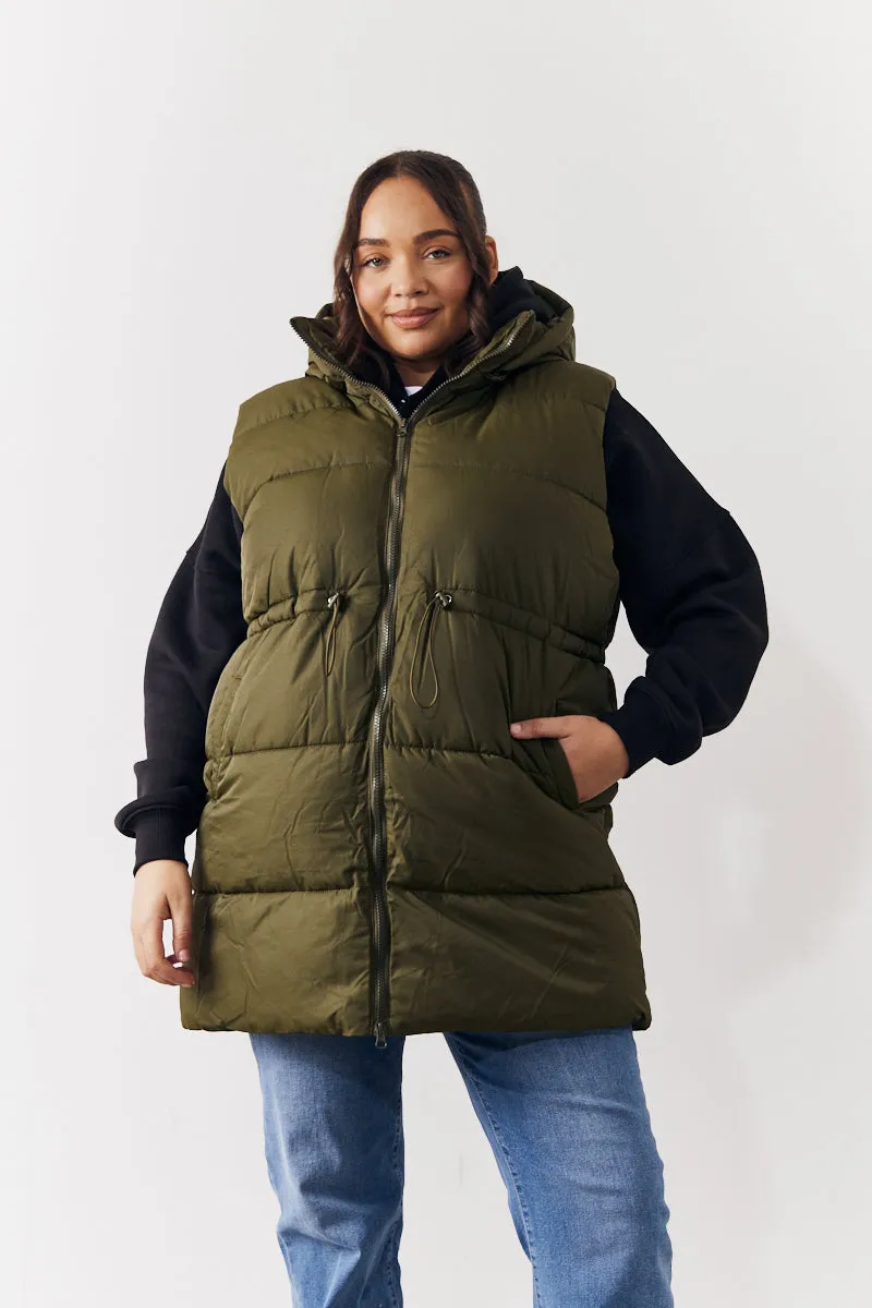 Cinched Waist Gilet sold by Chi Chi London product image thumbnail 2