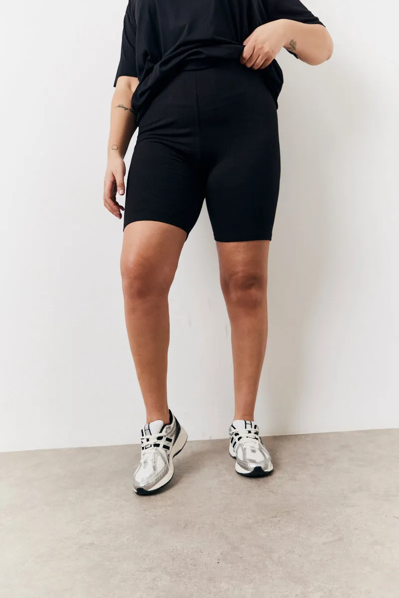 Black 2 Pack Cycling Short sold by Chi Chi London product image thumbnail 3