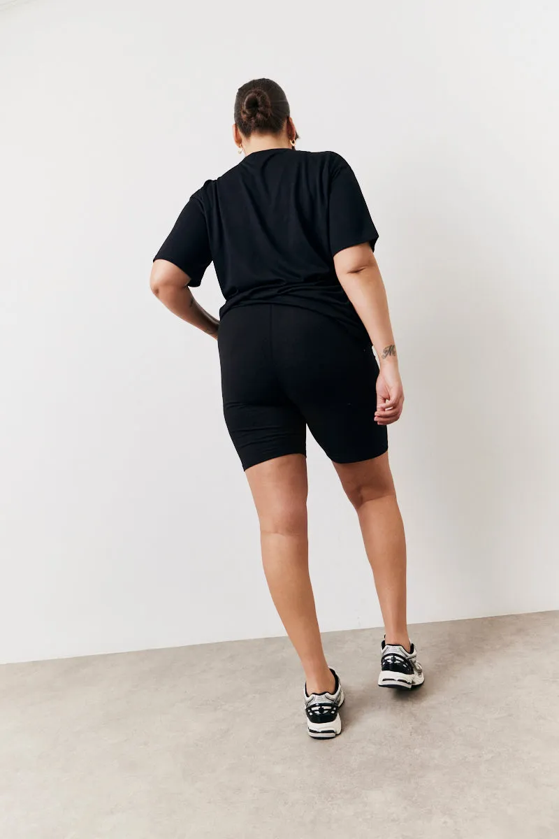 Black 2 Pack Cycling Short sold by Chi Chi London product image thumbnail 4