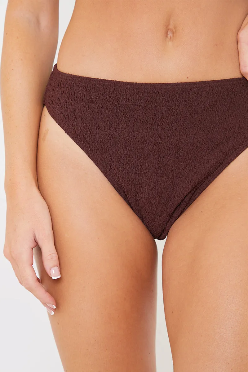 Textured High Waist Control Bikini Bottom sold by Chi Chi London product image thumbnail 3