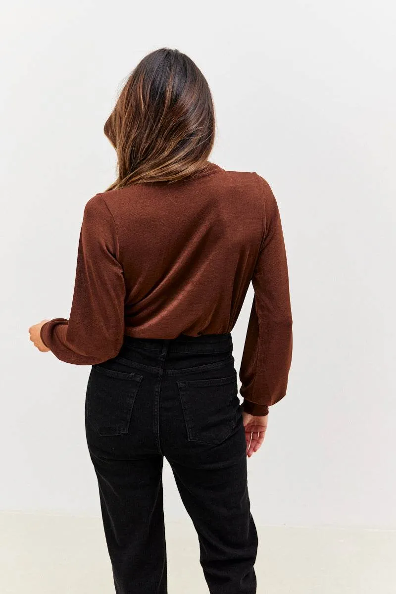 Acetate Slinky Bodysuit sold by Chi Chi London product image thumbnail 4